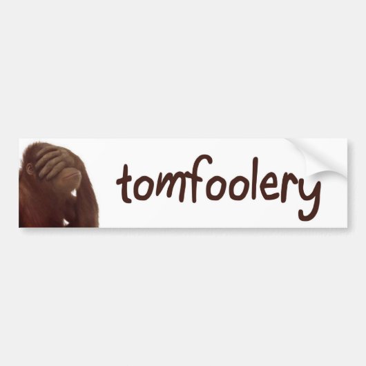 tomografie bumpersticker (Voorkant)