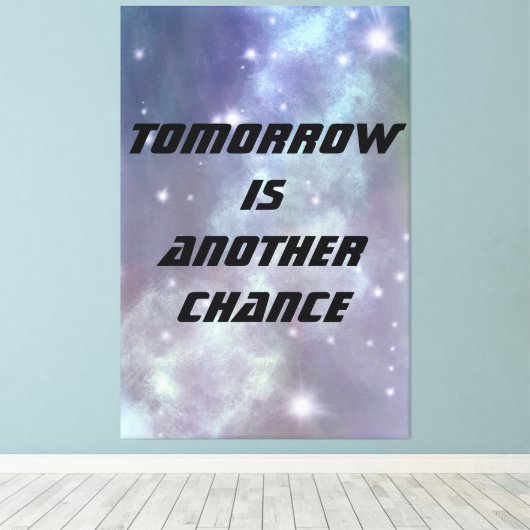 Tomorrow Canvas print (Insitu (Houten vloer))