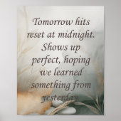 Tomorrows Poster (Voorkant)