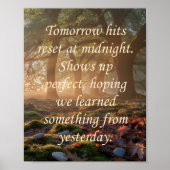 Tomorrows Poster (Voorkant)