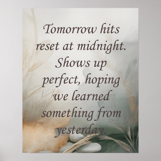 Tomorrows  poster (Voorkant)