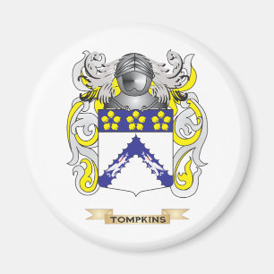 Tompkins Family Crest (wapenschild) Magneet