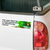 Toms bumpersticker (Op Truck)