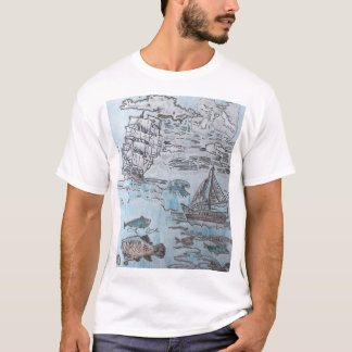Toms oorspronkelijke tekeningen T-shirt