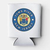 Toms River New Jersey Blikjeskoeler (Voorkant)