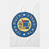 Toms River New Jersey Theedoek (Verticaal)