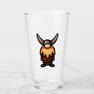 Tomte met Pet Viking Glass uit de Hoorn Glas