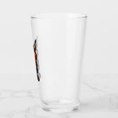 Tomte met Red Beard Viking Glass Glas (Links)