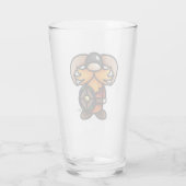 Tomte Viking Frey Glass Glas (Achterkant)