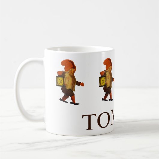 tomten koffie - mok (Links)