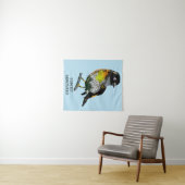 Tomtit Miromiro Wandkleed (In Situ (horizontaal))