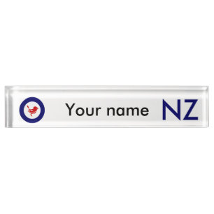 Tomtit roundel Nieuw-Zeelandse vogel Naambordje