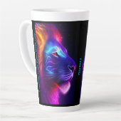 Ton Ami Est Le Roi Latte Mug (Angle gauche)