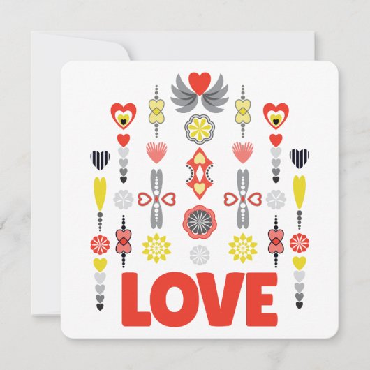 Ton Amour Fait Tourner Mon Coeur Carte De Voeux (Devant)