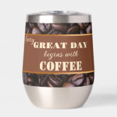 Ton Amusant Cite La Paruline À Café Isolée (Avant)