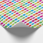 Ton Beren van gummy Cadeaupapier (Hoek)