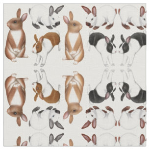 Ton Buns Rabbit Fabric Stof