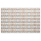 Ton Buns Rabbit Fabric Stof (Fat Quarter)