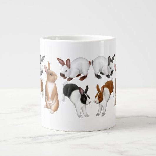 Ton Buns Rabbit Lovers Jumbo Mok (Voorkant)