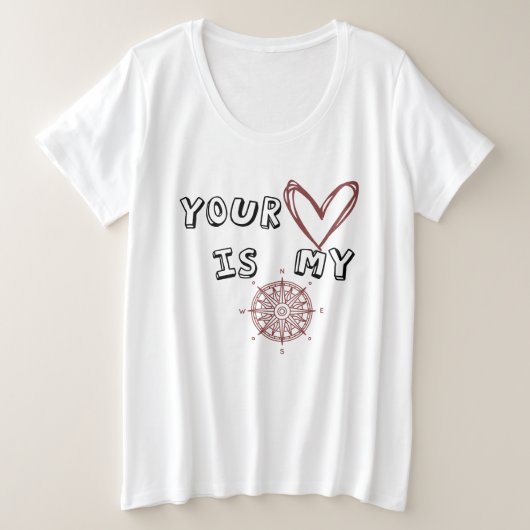 Ton coeur est mon boussole (Design devant)