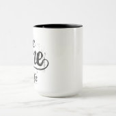 ton de la tasse deux avec le logo faisant face (Centre)