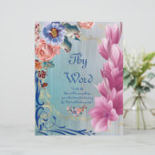 Ton mot poème papier personnalisé (Debout devant)