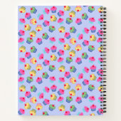 Ton nom, bleu, livre de recettes, cupcakes (Dos)