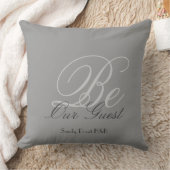 Ton sur le coussin d'invité de ton (Couverture)