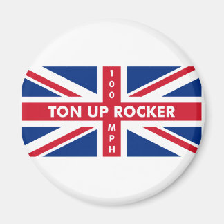 Ton Up Rocker Magneet