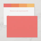 Tonal Citrus Bat Mitzvah Antwoord (Voorkant / Achterkant)