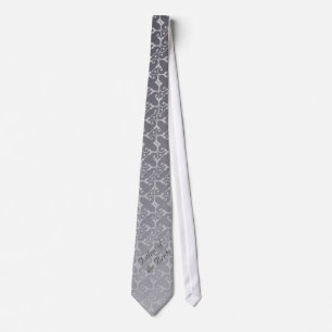 Tonal Elegance Silver FATHER VAN HET BRIDE-Stropda Stropdas