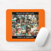 Tonca - Peace Mousepad Muismat (Met muis)