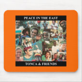 Tonca - Peace Mousepad Muismat (Voorkant)