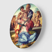 Tondo Doni - Michelangelo Buonarotti Grote Klok (Hoek)