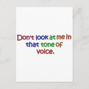Tone of Voice Briefkaart