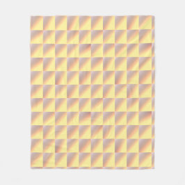 Tone-on-tone Squares. Fleece Deken