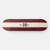 Tone Red Skateboard met de naam HAMbyWG (Horizontaal)