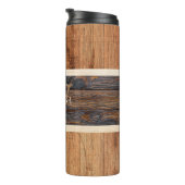 Tone Tan Thermal Tumbler Rustic Thermosbeker (Geroteerd rechts)