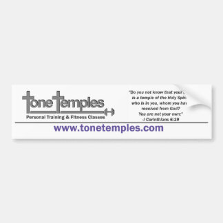 Tone Temples Bumpersticker