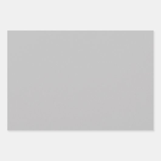 Toned Trendy Silver Gray Laced Monogram Inpakpapier Vel (Voorkant 3)