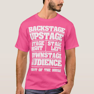 Toneel Theater Opera Huis Anatomie Drama Kunstenaa T-shirt