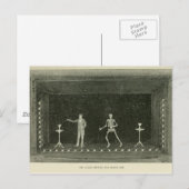 toneelinstelling voor zwarte kunst briefkaart (Voorkant / Achterkant)