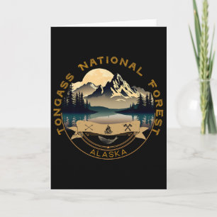 Tong Nationaal Bos Vakantie Kleding - Souvenir Kaart