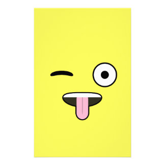 Knipoog smiley flirten
