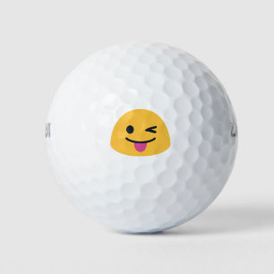 Tong-windende ogen uitsteken golfballen