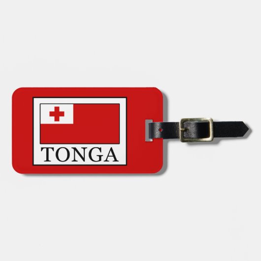 Tonga Bagagelabel (Voorkant horizontaal)