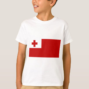 Tonga Island - vlag Rode Kruis T-shirt