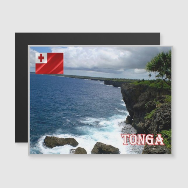 Tonga - Kustlijn - (Voorkant / Achterkant)