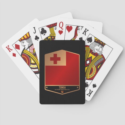 Tonga Pokerkaarten (Achterkant)