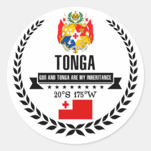 Tonga Ronde Sticker